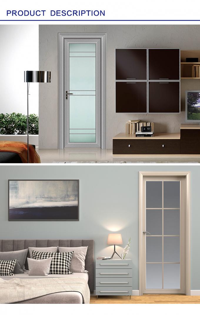 Van het het aluminiumtoilet van China van het Alwewontwerp van de de badkamerskeuken van het de decoratiealuminium de deur van de het glasschommeling