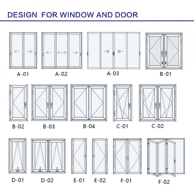 Van het het aluminiumtoilet van China van het Alwewontwerp van de de badkamerskeuken van het de decoratiealuminium de deur van de het glasschommeling