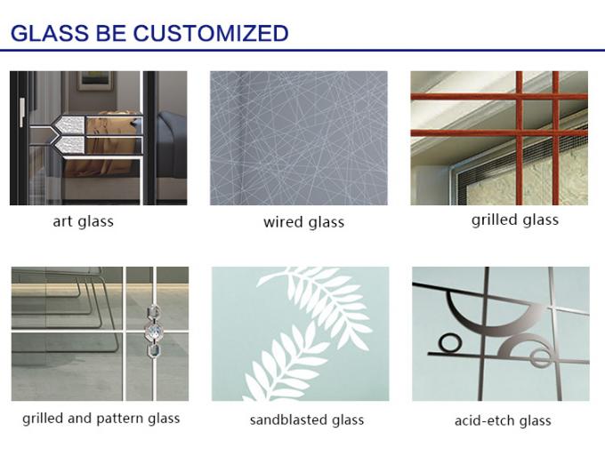 Van het het aluminiumtoilet van China van het Alwewontwerp van de de badkamerskeuken van het de decoratiealuminium de deur van de het glasschommeling